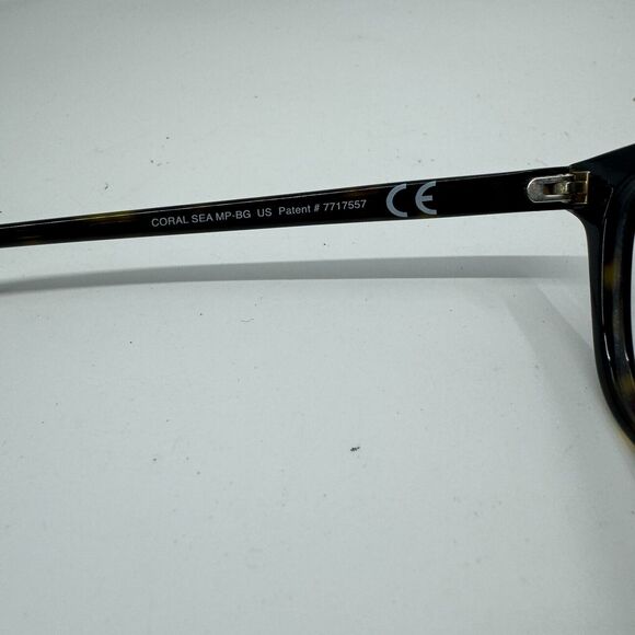 Maui Jim Coral Sea Sunglasses MJ750-10 Brown Tortoise Cat Eye Frame H11361 - Picture 5 of 7